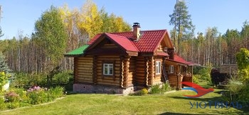 Бревенчатый дом в СНТ Ветеран в Коломне - kolomna.yutvil.ru